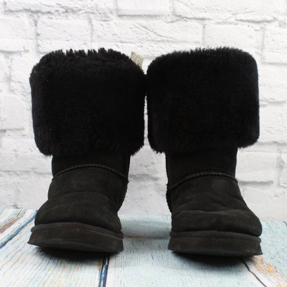 UGG Shearling Lined Boots Waterproof Boot Size 8 - Picture 4 of 8
